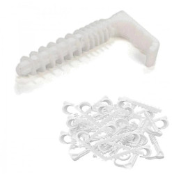 Trytyt Uchwyt wbijany hakowy do mocowania przewodów płaskich UWH-3 100szt