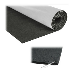 Mata tłumiąca 10mm 1mx1m pianka wygłuszająca trudnopalna z klejem