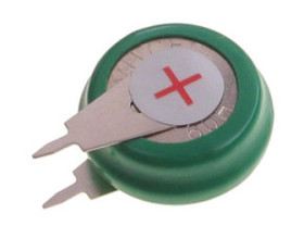 Akumulator 1.2V 80mAh lutowany 2 piny