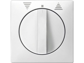 MERTEN D-LIFE Płytka czołowa do mechanizmu Wyłącznika żaluzjowego obrotowego biały polarny MTN319219 SCHNEIDER ELECTRIC
