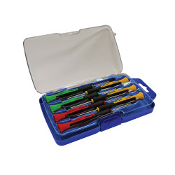 Faithfull FAISDMINI7 Instrument Precision Screwdriver Set, 7 Piece SL/PH/TX