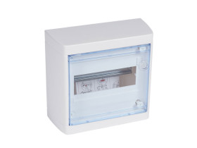 Rozdzielnica natynkowa 8 modułowa 1x8M drzwi transparentne IP40 Nedbox 601245 LEGRAND
