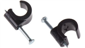 Spinka Do Kabli Obejma Do Kabla Tv, 8Mm, Materiał: Pe, 9.9 X 26.6 X 12.9Mm,...