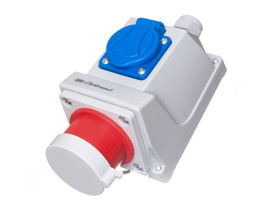 Wtyczka siłowa WSC 16/5 stała KOMBI 922040 ELEKTROMET