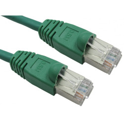 Kabel Ethernet Cat6 długość 0.5m Z zakończeniem RS PRO LSZH l. żył: 8 średnica 5.6mm