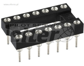 Podstawka DIL14 PIN THT precyzyjna