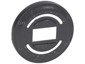 CELIANE Plakietka programatora czasowy do sterowania roletami grafitowy 067959 LEGRAND