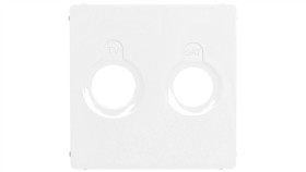 Valena Life Plakietka Gniazda Antenowego Biały 754820