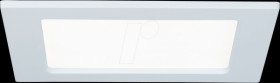 92065 LED recessed panel, 12 W, 4000 K, square, white
