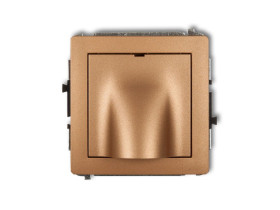 DECO Wypust kablowy złoty metalik 8DWPK KARLIK