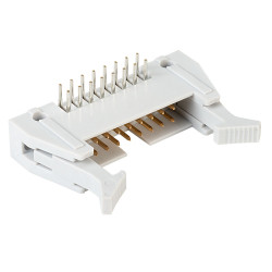 Oupiin 3011-16C00RY1A 16 Pole Right Angle Latched PCB Plug