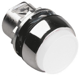 Przycisk, Ø 29.6mm, IP65, kolor: Biały, Allen Bradley, 800F