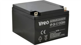 Akumulator Bezobsługowy Agm Do Zasilacza Ups 12V 26Ah Volt Vpro