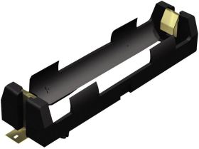 Gniazdo baterii walcowych, 1 x 18650, złącze 6,3 mm