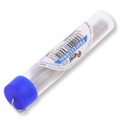 Cyna z topnikiem w fiolce Cynel Sn60Pb40 1mm 10g SW26 do lutowania