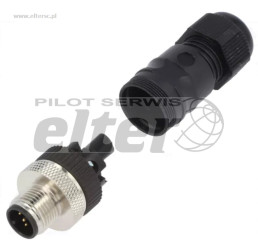 Złącze M12 5pin męskie kod A-DeviceNet/CANopen