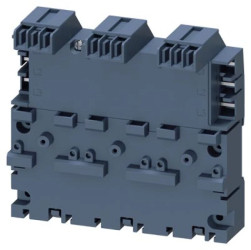 Podstawa SIRIUS 3RV29 dla 3 wyłączników 3RV2 S00-S0 zawiera wtyk łączący 3RV2917-4B