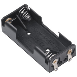 Koszyk na baterie 2 x AAA płaski