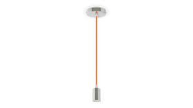 Lampa Wisząca Vt-7338 E27 Max. 60W Pomarańczowa 3788