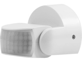 Czujnik ruchu PIR, 360/180, 1200W, IP65, natynkowy, biały