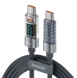 KABEL USB-C DO USB-C TOOCKI, 1M, 100W (