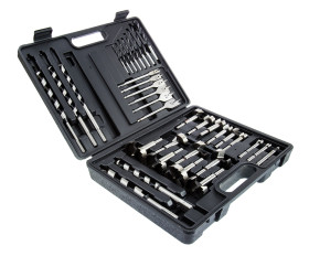 Zestaw wierteł 35 szt., 3/8 → 3 cale, RS PRO