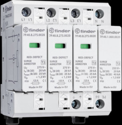 Surge arrester, 230 VAC, 7P.44.8.275.1020