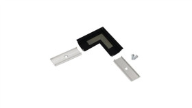 Profil Led Groove10 Narożnik Kątownik Czarny Wpuszczany Do Frezu Meblowy...