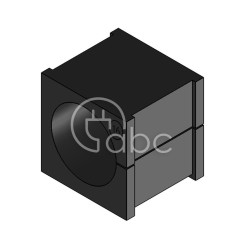 Moduł uszczelniający KT specjalny, mały, KTs 16, z otworem 1x16-16 mm, 39912