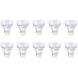 Sygonix SY-5237738 LED GU10 3.6W warm white bulb non-dimmable 10pcs