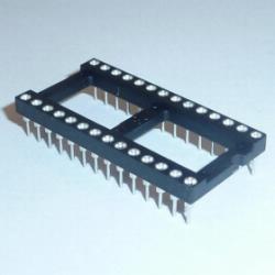 Podstawka precyzyjna DIP-28 15,24mm raster 2.54mm