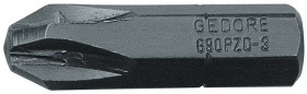 Bit krzyżakowy PZ 3 Gedore 690 PZD 3 L S-010 6553170 stal specjalna chromowo-wanadowa oksydowany C 6.3 1 szt.