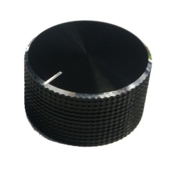 GAŁKA POTENCJOMETRU GCL22 CZARNA 20mm H-12mm