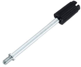 encitech 6718-0101-02 JSPCBK-51-M2.5-T5 Śruba skrzydełkowa metal, czarny 1 szt. towar pakowany luzem