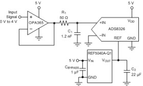 Automotive, low-noise, very-low drift, precision 5-V series voltage reference
