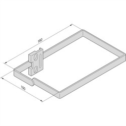 Organizer do kabli nVent SCHROFF 23130342 23130342, 1 szt.