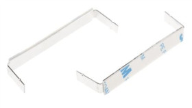 Spinka Do Kabli Zacisk Rozwierany, Materiał: Aluminium, Samoprzylepny, 63.7 X...