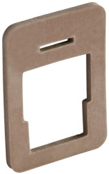 Flat seal for rectangular connectors, 731755004