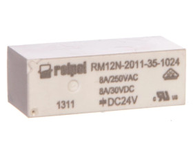 Przekaźniki miniaturowy 1P 10A 24V DC PCB RM12N-2011-35-1024 2614992