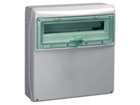 Rozdzielnica hermetyczna natynkowa 18 modułowa 1x18M drzwi transparentne IP65 Kaedra wKDR-448x460-18+1 13168 SCHNEIDER ELECTRIC