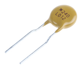 Bezpiecznik resetowalny 0.12A Littelfuse 240V dc