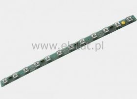 Listwa diodowa wodoodporna 12x LED żółty 24cm