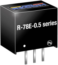 RECOM R-78E15-0.5 Przetwornica DC/DC, do PCB 15 500 mA Ilość wyjść: 1 x Content 1 szt.