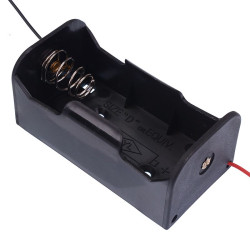 D x 1 Battery Holder Flying Leads