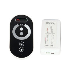 Ściemniacz LED 18A 12-24VDC RF z pilot dotykowy radiowy do taśm LED