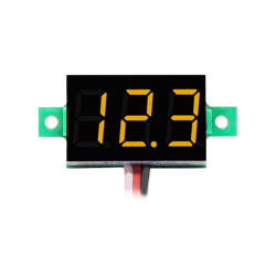 Moduł Miernik voltom. 0-99 3p Y żółty 0,36" X020 (woltomierz)