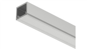 Profil Led Nawierzchniowy, Srebrny, 2101 Häfele Lighting, 83395732