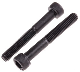 Śruba imbusowa M6 długość 45mm Nakrętka, gniazdo sześciokątne Stalowe RS PRO