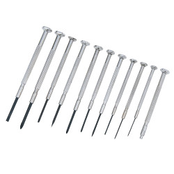 BlueSpot Tools 12607 Precision Screwdriver Set, 11 Piece
