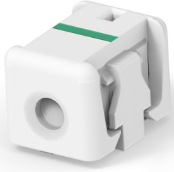 Connector, 1 pole, pitch 0.16 mm, straight, natural, 2-2106003-1